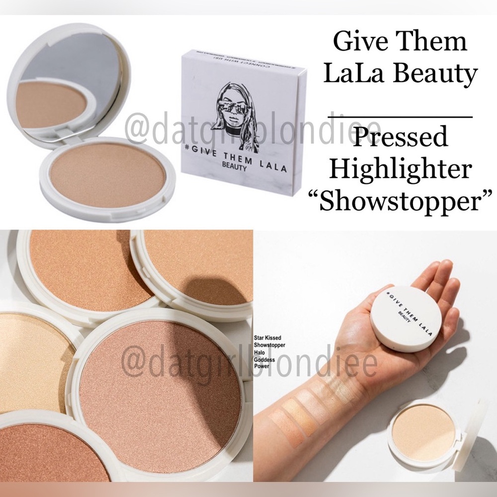 Give Them Lala Beauty: Pressed Highlighter (Showstopper)